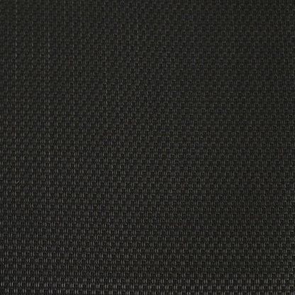 Kara Dining Set, Seating for 6 with Glass Top Table & Black Chairs