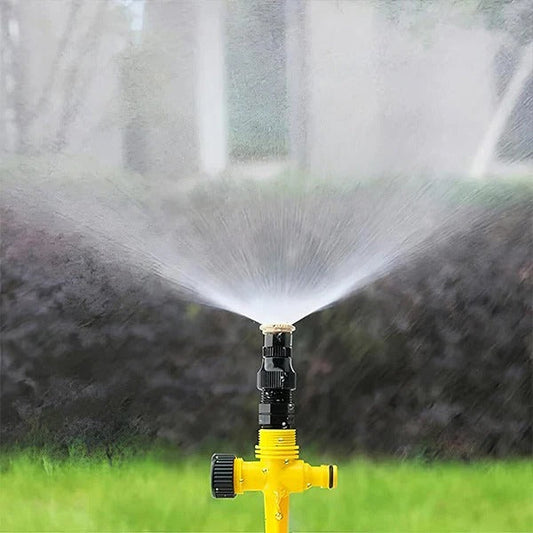 360° Garden Sprinkler with Adjustable Spray Patterns