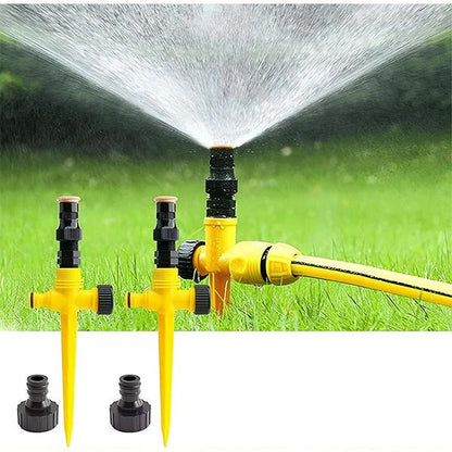 360° Garden Sprinkler with Adjustable Spray Patterns