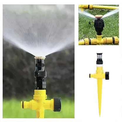 360° Garden Sprinkler with Adjustable Spray Patterns