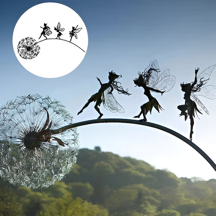 Fairy Steel Garden Sculptures