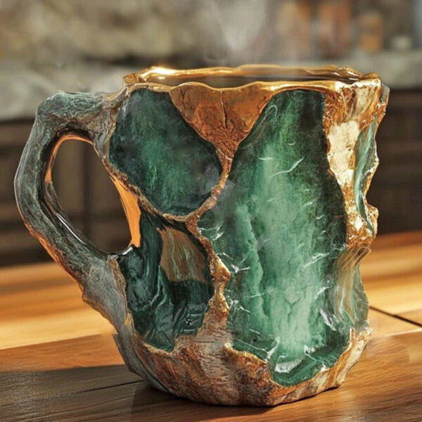 Crystal Coffee Mug for Tea and Coffee