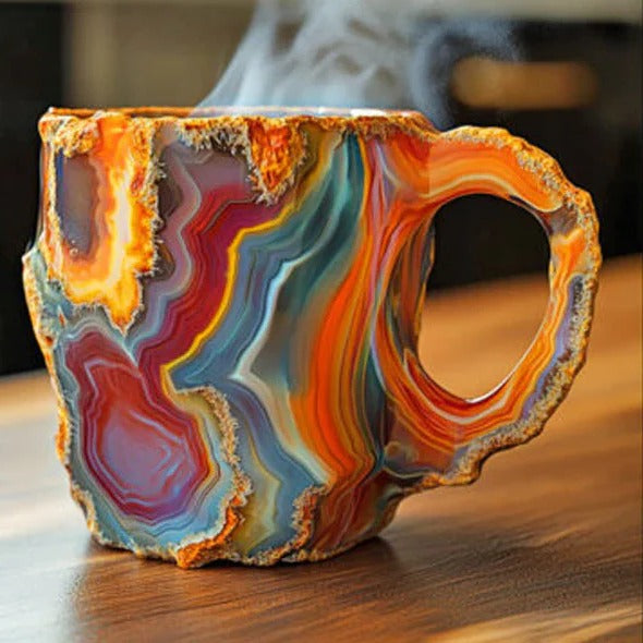 Crystal Coffee Mug for Tea and Coffee