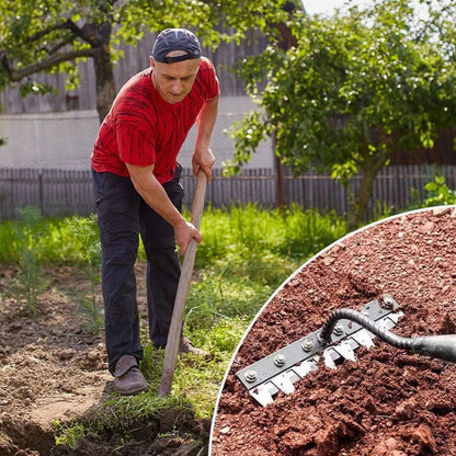 Garden Rake for Yard Debris Collection