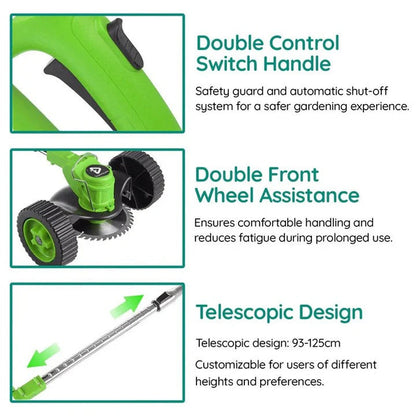 Lawn Trimmer with Cordless Operation