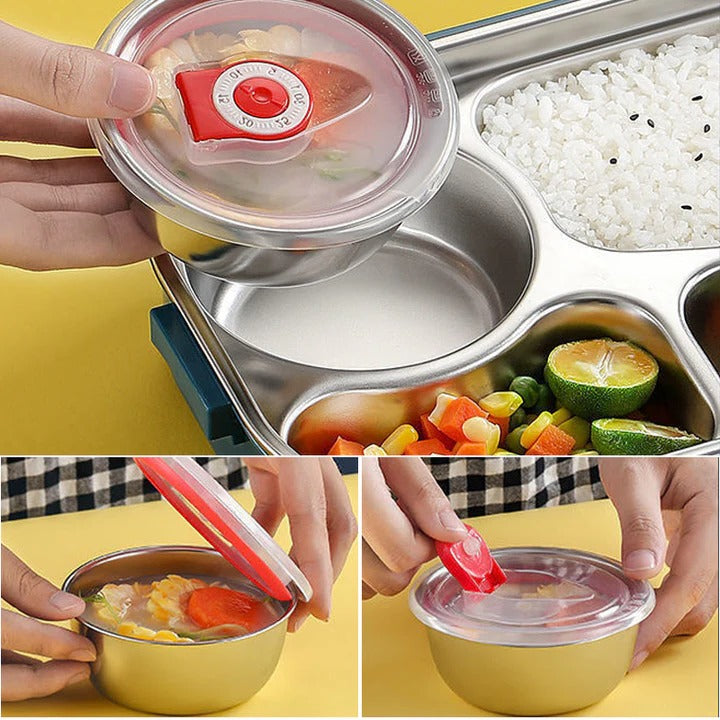 Insulated Thermal Lunch Box Stainless Steel