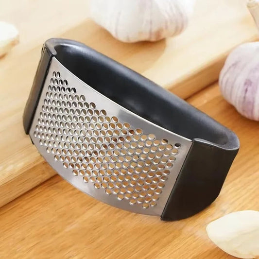 Manual Garlic Press Crusher, Black